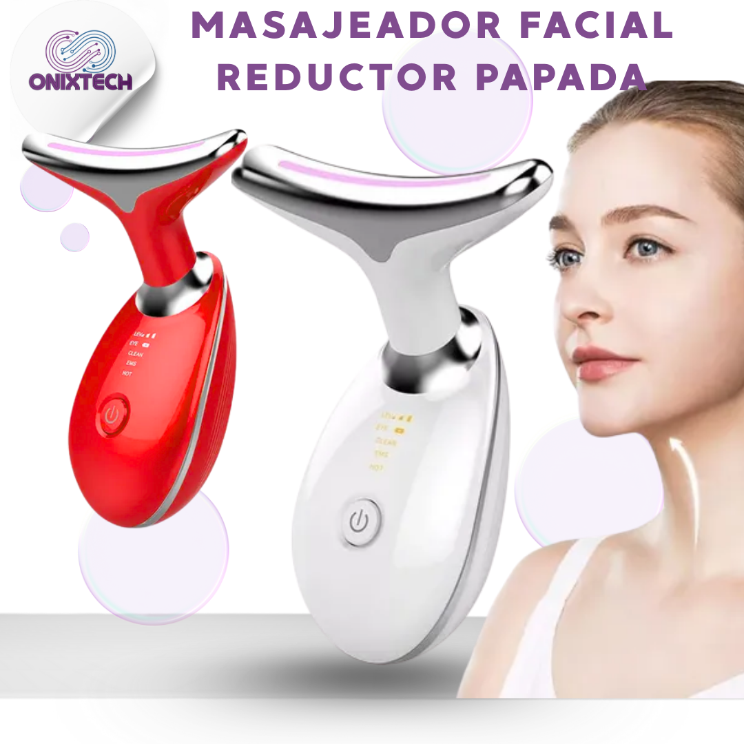 Masajeador facial y de cuello reafirmante