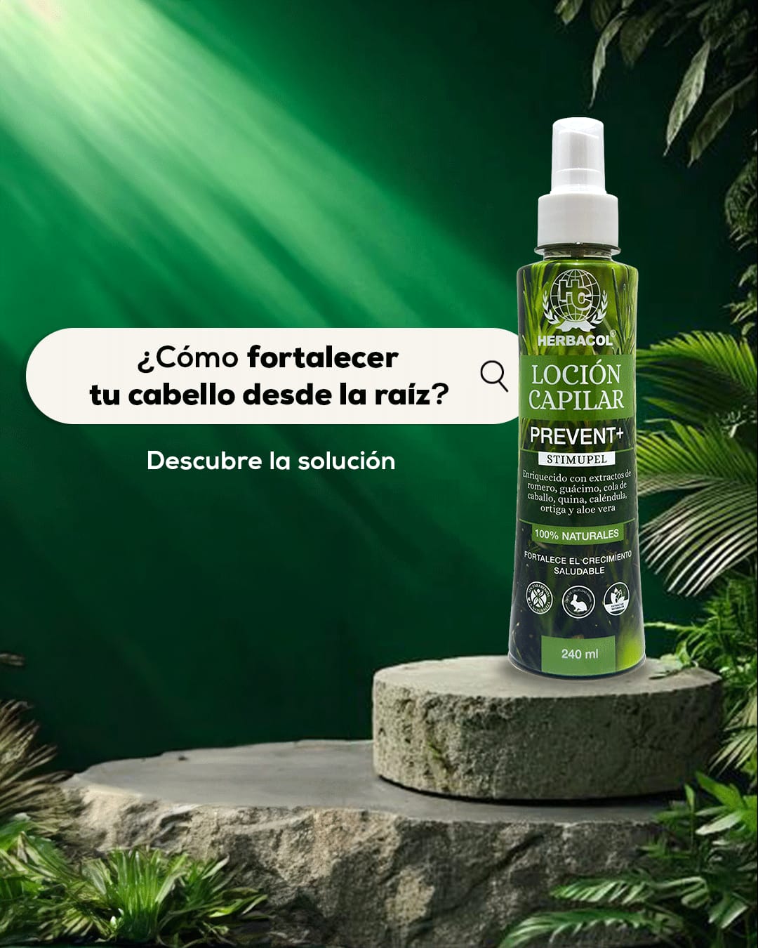 Loción Capilar Stimupel con Romero 240 ml