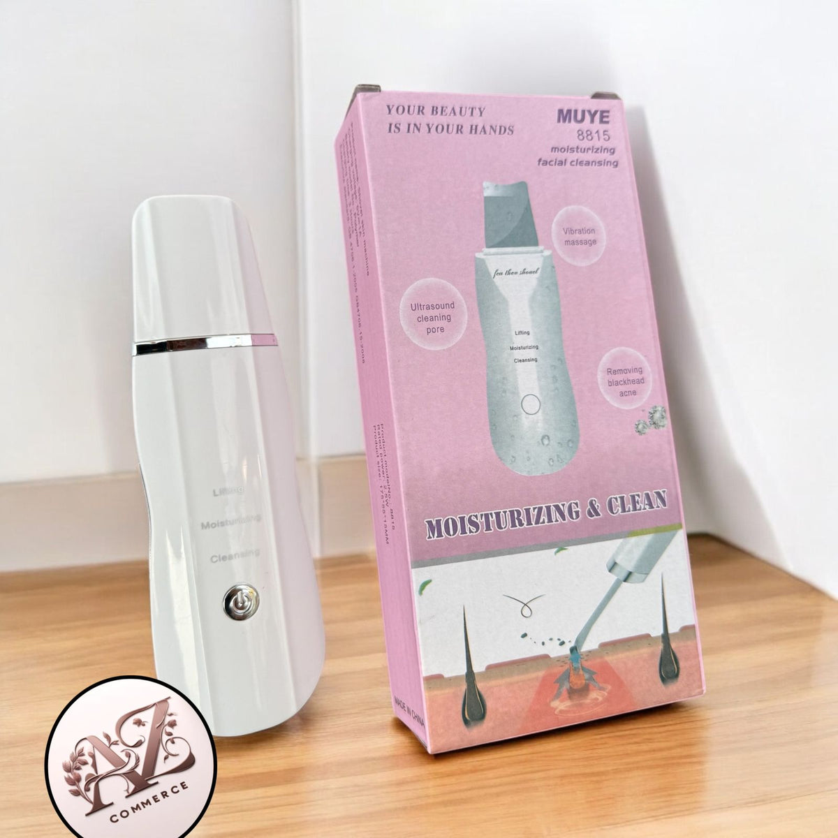 Limpiador facial ultrasónico