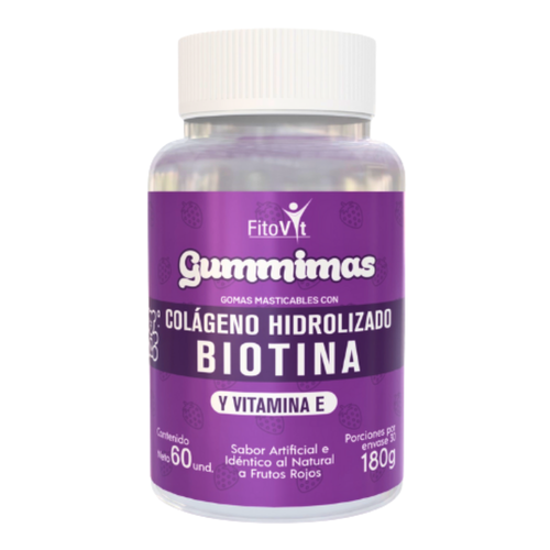 Colágeno + biotina en gomitas x 60
