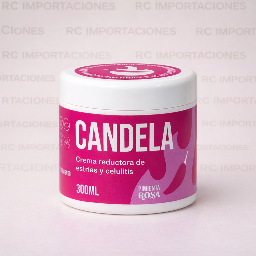 Crema para estrías y celulitis Candela 300 ml
