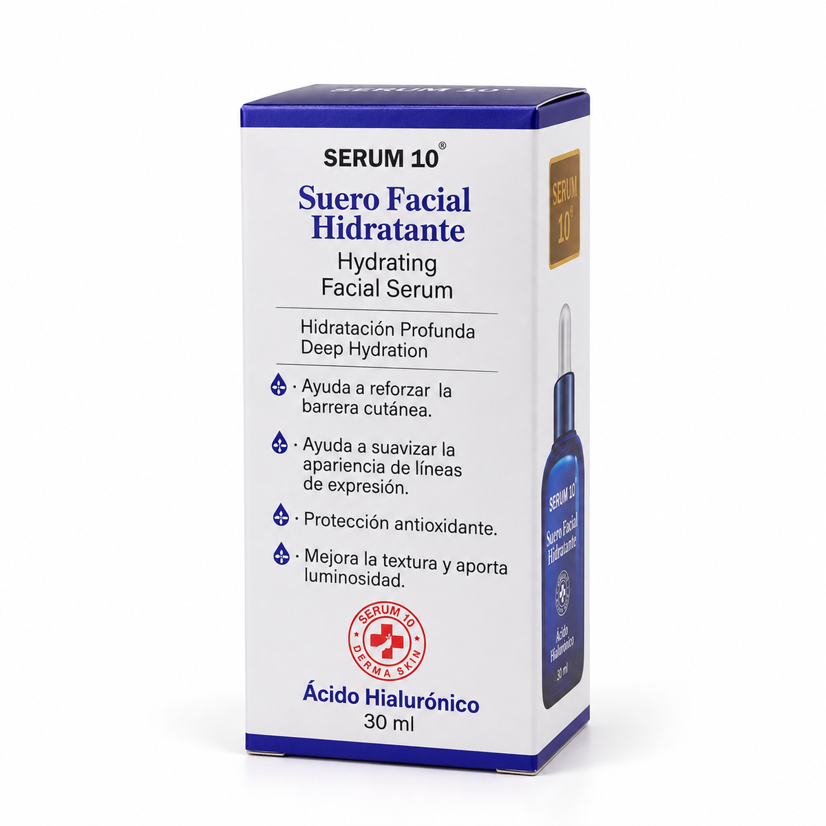 Sérum Hidratante de Ácido Hialurónico Serum 10