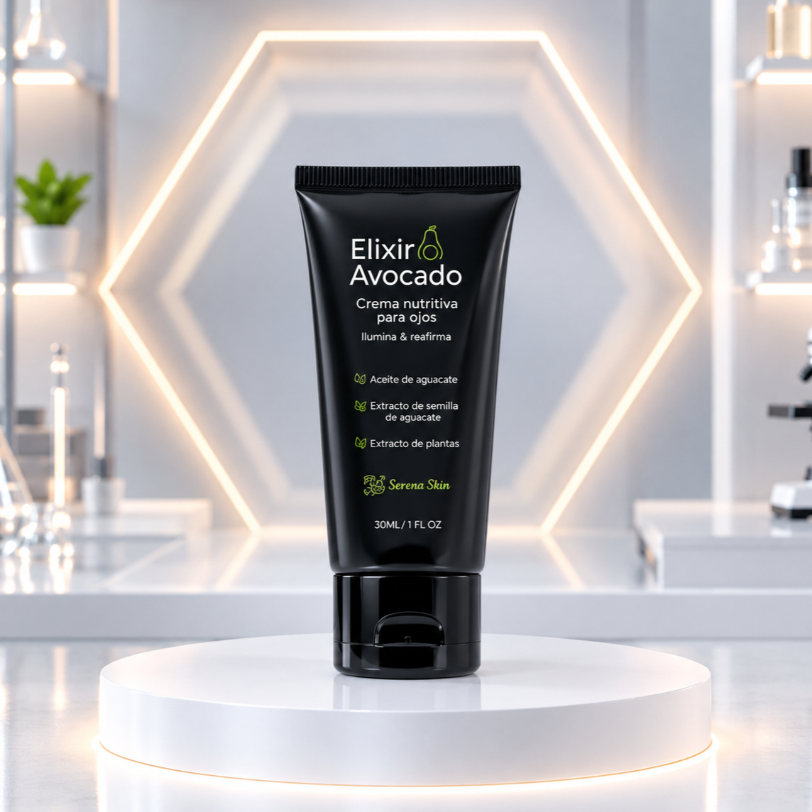 Contorno de ojos con aguacate y retinol