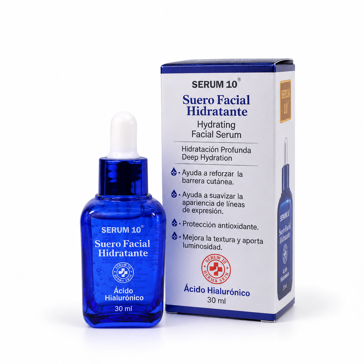 Sérum Hidratante de Ácido Hialurónico Serum 10