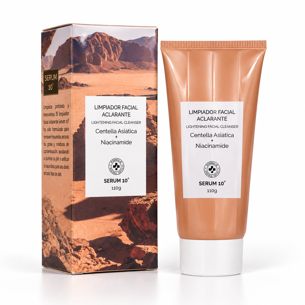 Jabón facial de centella asiática Serum 10